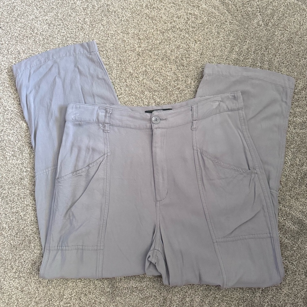 Rewash/Size:9/ Grayish Blue Linen Pants